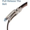 imageBOSTANTEN Mens Belt Leather Ratchet 1 38 Belt For Men Gift Dress and Casual with Adjustable Buckle Trim to Fit001vintage Brown