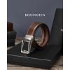 imageBOSTANTEN Mens Belt Leather Ratchet 1 38 Belt For Men Gift Dress and Casual with Adjustable Buckle Trim to Fit001vintage Brown