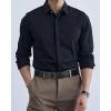 imageBOSTANTEN Mens Belt Leather Ratchet 1 38 Belt For Men Gift Dress and Casual with Adjustable Buckle Trim to Fit002glossy Black