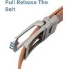 imageBOSTANTEN Mens Belt Leather Ratchet 1 38 Belt For Men Gift Dress and Casual with Adjustable Buckle Trim to Fit003brown