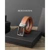 imageBOSTANTEN Mens Belt Leather Ratchet 1 38 Belt For Men Gift Dress and Casual with Adjustable Buckle Trim to Fit003brown