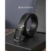 imageBOSTANTEN Mens Belt Leather Ratchet 1 38 Belt For Men Gift Dress and Casual with Adjustable Buckle Trim to Fit006black