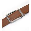 imageBOSTANTEN Mens Belt Leather Ratchet 1 38 Belt For Men Gift Dress and Casual with Adjustable Buckle Trim to Fit007dark Brown