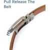 imageBOSTANTEN Mens Belt Leather Ratchet 1 38 Belt For Men Gift Dress and Casual with Adjustable Buckle Trim to Fit007light Brown