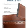 imageBOSTANTEN Mens Belt Leather Ratchet 1 38 Belt For Men Gift Dress and Casual with Adjustable Buckle Trim to Fit009dark Brown