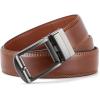 imageBOSTANTEN Mens Belt Leather Ratchet 1 38 Belt For Men Gift Dress and Casual with Adjustable Buckle Trim to Fit009dark Brown
