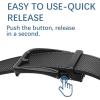 imageBOSTANTEN Mens Belt Leather Ratchet 1 38 Belt For Men Gift Dress and Casual with Adjustable Buckle Trim to Fit010all Black