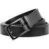 imageBOSTANTEN Mens Belt Leather Ratchet 1 38 Belt For Men Gift Dress and Casual with Adjustable Buckle Trim to Fit010all Black