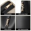 imageBOSTANTEN Small Bucket Bag for Women Trendy Vegan Leather Crossbody Bags Shoulder Purses Designer Ladies HandbagsBlack