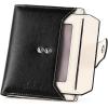 imageBOSTANTEN Women Leather Wallet RFID Blocking Small Bifold Zipper Pocket Wallet Card Case Purse with ID WindowBlackBeige