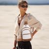 imageBOSTANTEN 7L Sling Bag For Women CrossBody Bags Large Cross Body Purse Vegan Leather Sling Backpack for Travel EssentialsBeige