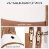 imageBOSTANTEN 7L Sling Bag For Women CrossBody Bags Large Cross Body Purse Vegan Leather Sling Backpack for Travel EssentialsBeige
