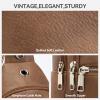 imageBOSTANTEN 7L Sling Bag For Women CrossBody Bags Large Cross Body Purse Vegan Leather Sling Backpack for Travel EssentialsDark Brown
