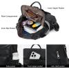 imageBOSTANTEN Backpack Purse for Women Fashion Designer Travel Backpack Leather Convertible Shoulder Bags Casual Daypack Brown1black