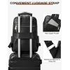 imageBOSTANTEN Genuine Leather 156 inch Laptop Backpack Purse for Women College Casual Backpack Travel Bag1black