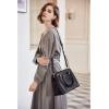 imageBOSTANTEN Leather Handbags for Women Designer Satchel Purses Top Handle Tote Work Shoulder BagsA3black