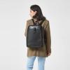 imageBOSTANTEN Leather Laptop Backpack for Women156 inch Computer Backpack Purse College Daypack Work Travel Bag BlackbrownPlain Black