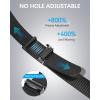 imageBOSTANTEN Ratchet Web Belt Men Nylon Golf Adjustable Work Mens Belt with Casual Pants001 All Black
