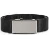 imageBOSTANTEN Ratchet Web Belt Men Nylon Golf Adjustable Work Mens Belt with Casual Pants005gun  Black