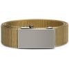 imageBOSTANTEN Ratchet Web Belt Men Nylon Golf Adjustable Work Mens Belt with Casual Pants006gun  Yellow