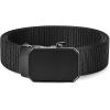 imageBOSTANTEN Ratchet Web Belt Men Nylon Golf Adjustable Work Mens Belt with Casual Pants007all Black