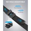 imageBOSTANTEN Ratchet Web Belt Men Nylon Golf Adjustable Work Mens Belt with Casual Pants007all Black
