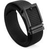 imageBOSTANTEN Ratchet Web Belt Men Nylon Golf Adjustable Work Mens Belt with Casual Pants008hollow Black