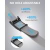imageBOSTANTEN Ratchet Web Belt Men Nylon Golf Adjustable Work Mens Belt with Casual Pants009hollow Blackgray