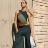 imageBOSTANTEN Sling Bag for Women Crossbody Bag Travel Cross Body Purse Large Fanny Waist Pack WaterResistantGreen