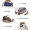 imageBOSTANTEN Small Sling Bag Crossbody Bags for Women Trendy Crossbody Purse Leather Chest BagAbeige