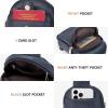 imageBOSTANTEN Small Sling Bag Crossbody Bags for Women Trendy Crossbody Purse Leather Chest BagAblue
