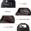imageBOSTANTEN Small Sling Bag Crossbody Bags for Women Trendy Crossbody Purse Leather Chest BagAdeep Blacksmall