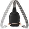 imageBOSTANTEN Small Sling Bag Crossbody Bags for Women Trendy Crossbody Purse Leather Chest BagAdeep Blacksmall