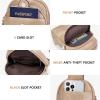 imageBOSTANTEN Small Sling Bag Crossbody Bags for Women Trendy Crossbody Purse Leather Chest BagAlight Brownsmall