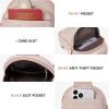 imageBOSTANTEN Small Sling Bag Crossbody Bags for Women Trendy Crossbody Purse Leather Chest BagApinksmall