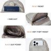 imageBOSTANTEN Small Sling Bag Crossbody Bags for Women Trendy Crossbody Purse Leather Chest BagAtwilight Greysmall