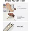 imageBOSTANTEN Womens Leather Wallets RFID Blocking Large Capacity Trifold Card Holder Ladies Phone Clutch BrownBBrownBeigeoil wax