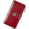 F-Wine Red-Double Zipper