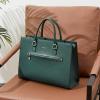 imageBOSTANTEN Leather Laptop Briefcase for Women Shoulder Bag 156 Inch Business Computer Work ToteAgreen