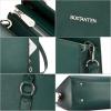 imageBOSTANTEN Leather Laptop Briefcase for Women Shoulder Bag 156 Inch Business Computer Work ToteAgreen