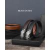 imageBOSTANTEN Ratchet Leather Belt For Men 2 Pack Dress and Casual with Adjustable Buckle Trim to Fit001black and Coffee
