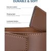imageBOSTANTEN Ratchet Leather Belt For Men 2 Pack Dress and Casual with Adjustable Buckle Trim to Fit011black and Brown