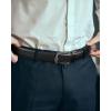 imageBOSTANTEN Ratchet Leather Belt For Men 2 Pack Dress and Casual with Adjustable Buckle Trim to Fit014black and Brown