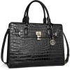 C-crocodile Pattern Black