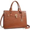 D-crocodile Pattern Brown