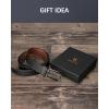 imageBOSTANTEN Belt Men Leather Reversible Belts for Men 1 38quot for Casual Golf Dress Pants TwoinOne Belt Gift003gunblackBrown