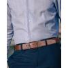 imageBOSTANTEN Belt Men Leather Reversible Belts for Men 1 38quot for Casual Golf Dress Pants TwoinOne Belt Gift004matteblackBrown