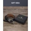 imageBOSTANTEN Belt Men Leather Reversible Belts for Men 1 38quot for Casual Golf Dress Pants TwoinOne Belt Gift006gunblackCognac