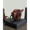 imageBOSTANTEN Genuine Leather Personalized Belt for Men 1 38quot Classic Customized Gifts for Dad Him BoyfriendRed Brown