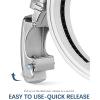 imageBOSTANTEN Mens Belt Leather Ratchet Belt For Men Dress and Casual with Adjustable Buckle Trim to Fit020  White